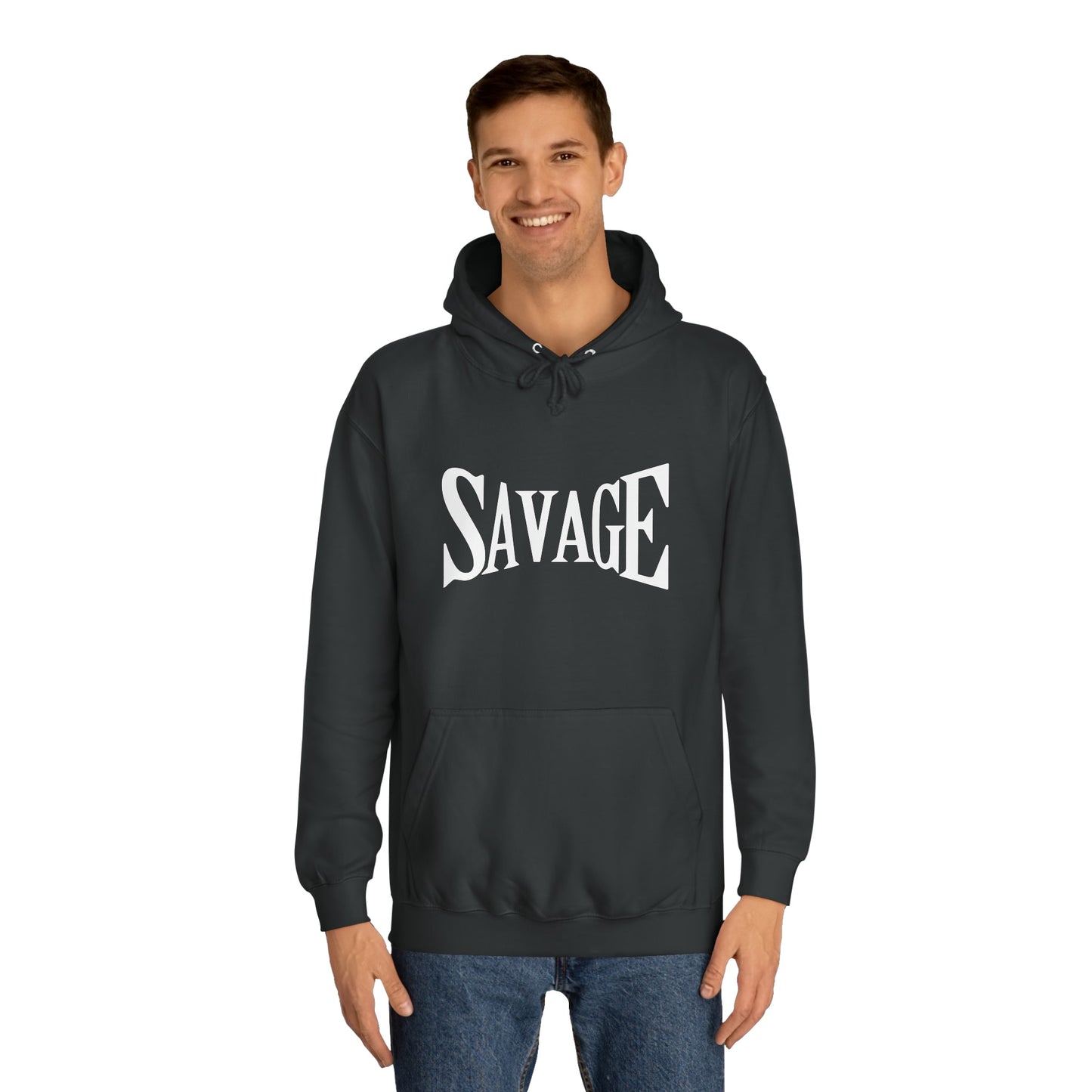 SAVAGE HOODIE  [ Print on demand available ]