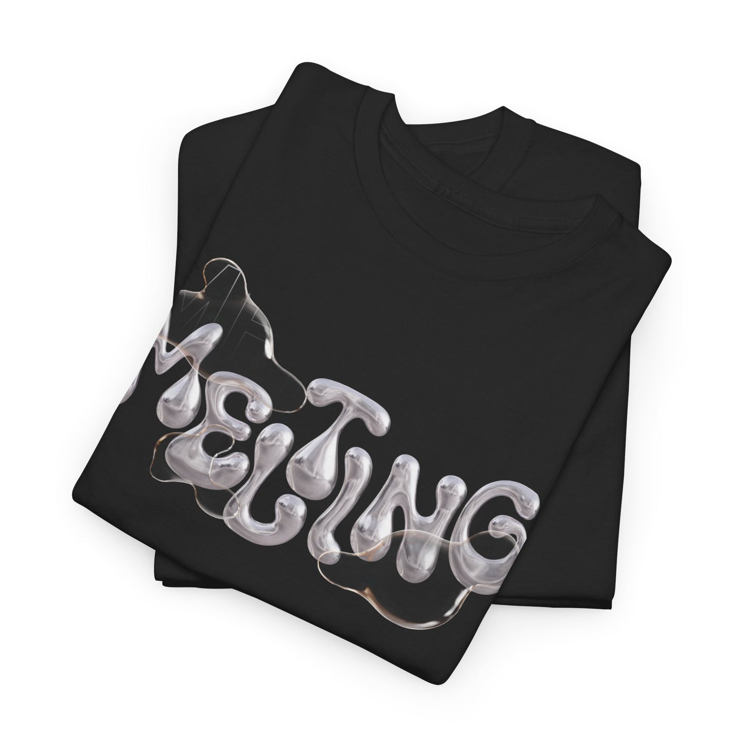 Melting Tee with Unique Barcode style