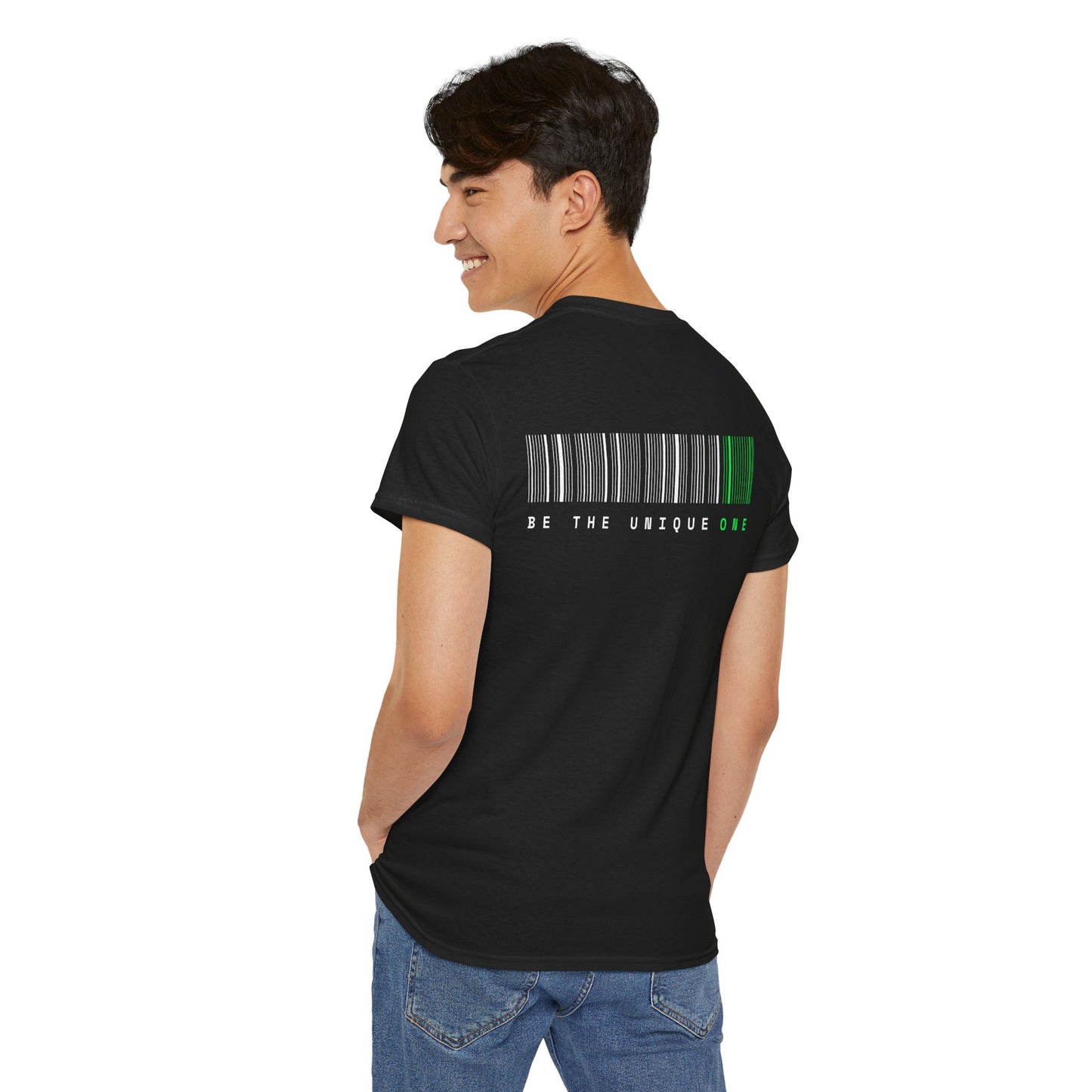 Melting Tee with Unique Barcode style