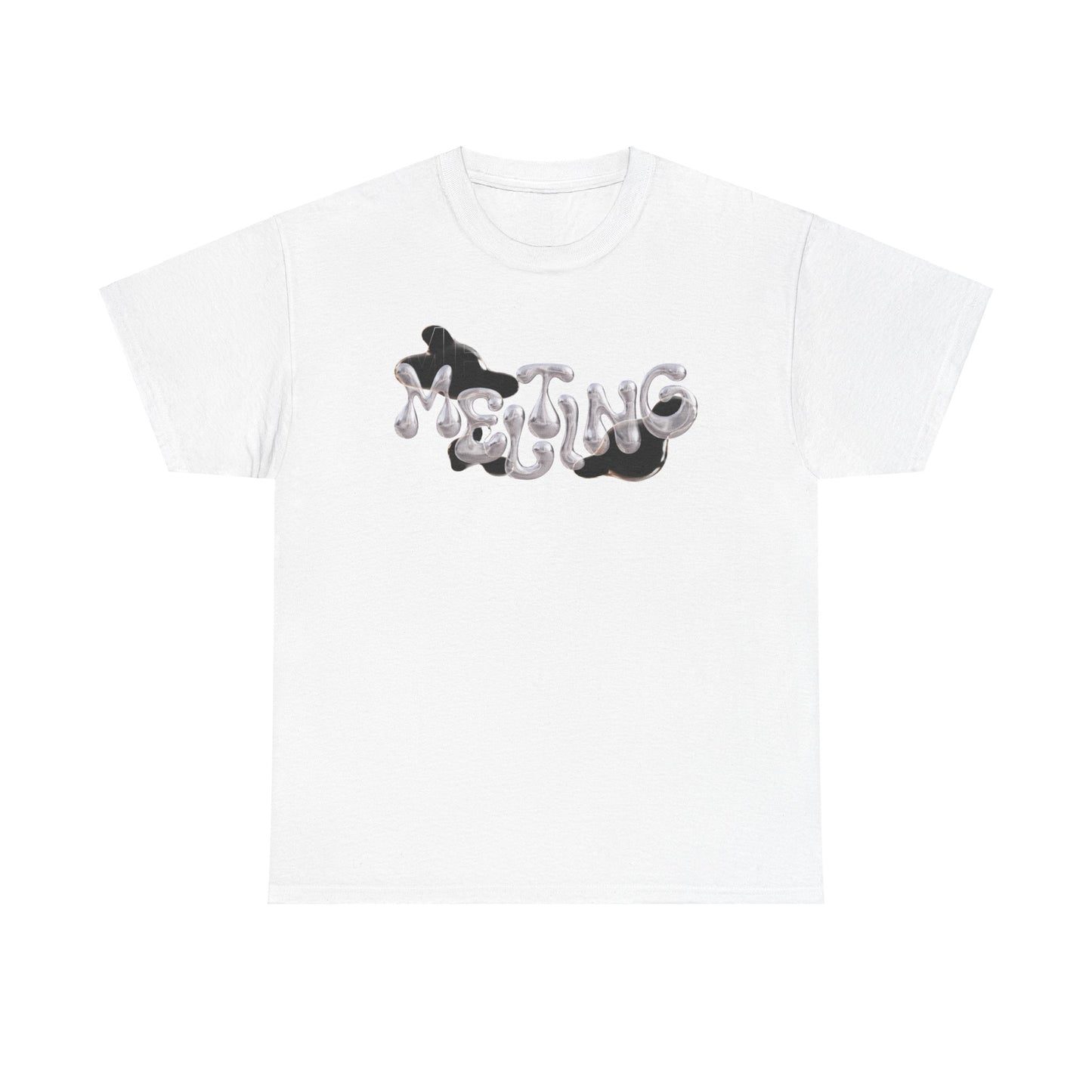 Melting Tee with Unique Barcode style