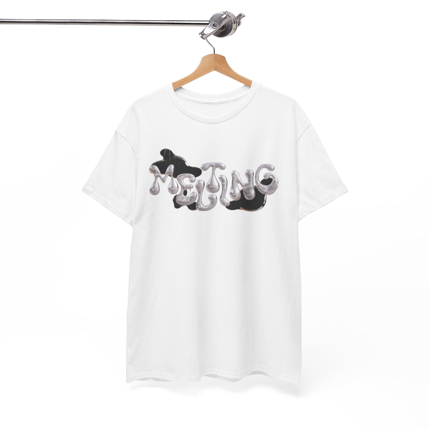 Melting Tee with Unique Barcode style