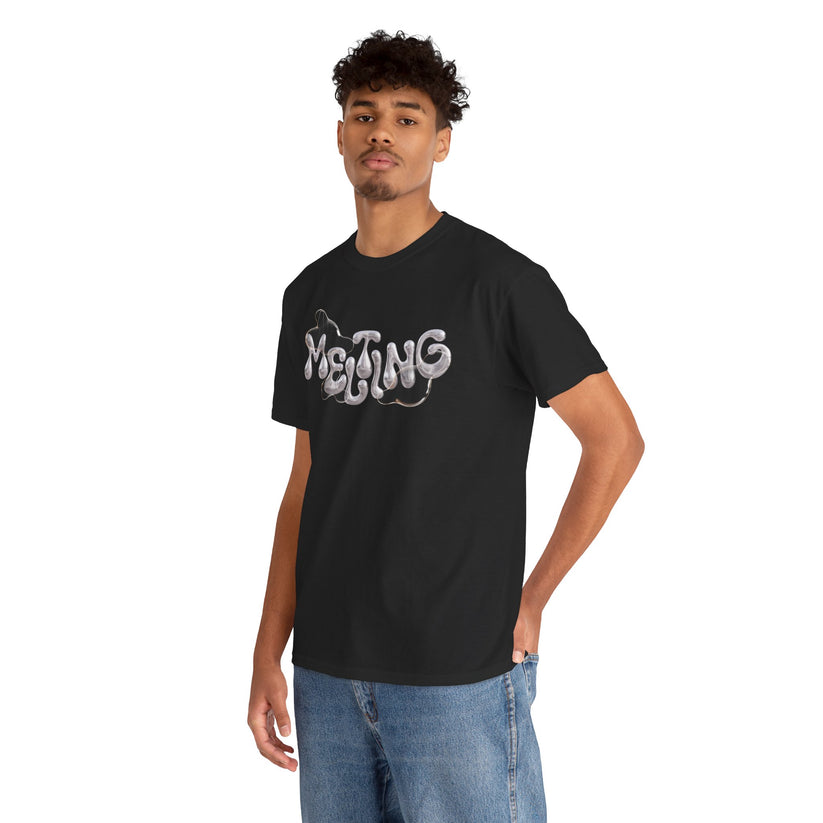 Melting Tee with Unique Barcode style